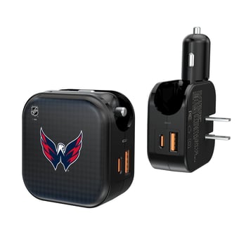 Keyscaper Washington Capitals 2-in-1 USB A/C Charger
