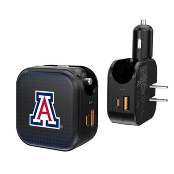 Keyscaper Arizona Wildcats 2-in-1 USB A/C Charger