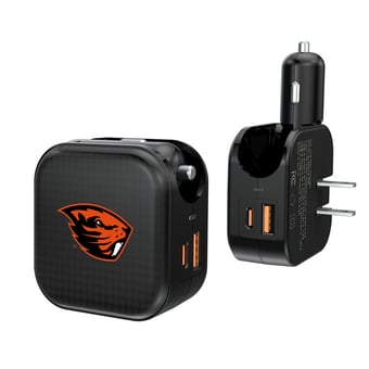 Keyscaper Oregon State Beavers 2-in-1 USB A/C Charger