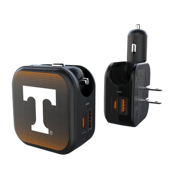 Keyscaper Tennessee Volunteers 2-in-1 USB A/C Charger