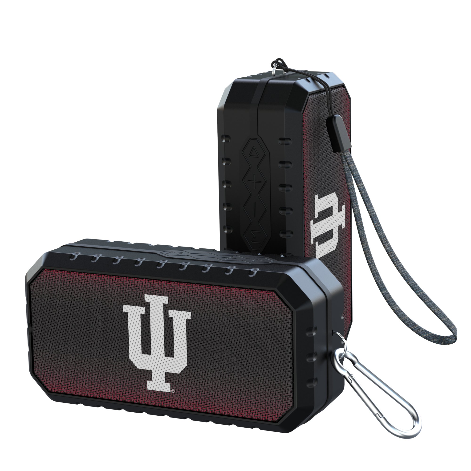 Keyscaper Indiana Hoosiers Water Resistant Linen Print Bluetooth Speaker