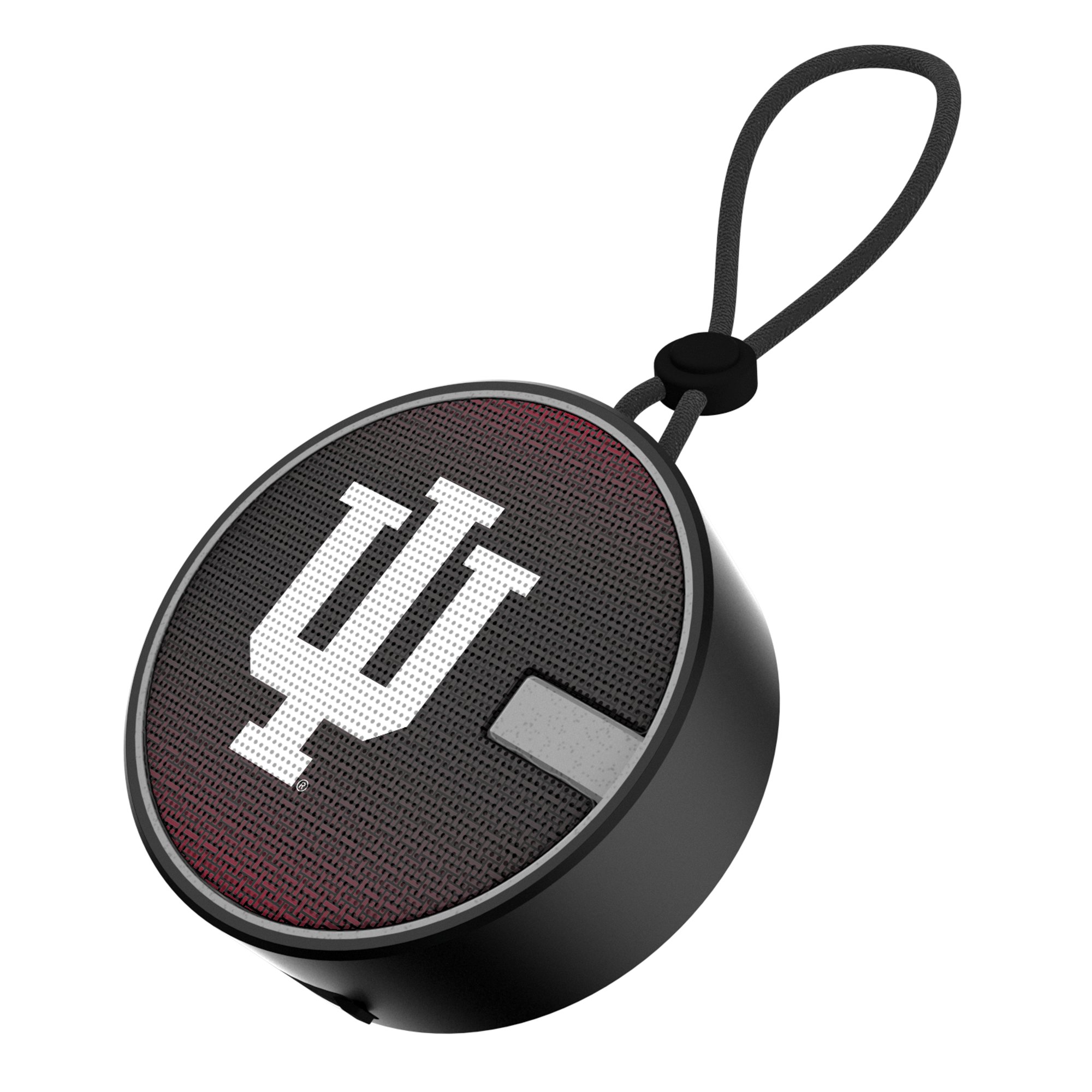 Keyscaper Indiana Hoosiers Bluetooth IPX7 Linen Print Waterproof Speaker