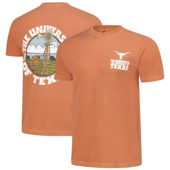 Men's  Texas Orange Texas Longhorns Comfort Colors Thick Lined Landscape T-Shirt