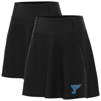 Women's Antigua Black St. Louis Blues Chip Skort