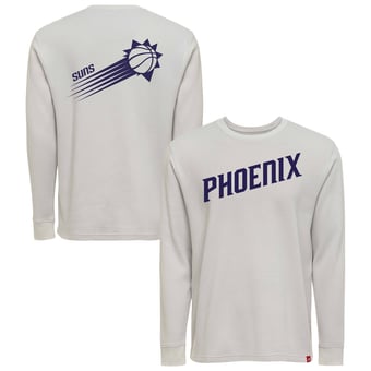 Unisex Sportiqe  Gray Phoenix Suns Afton Thermal Long Sleeve T-Shirt