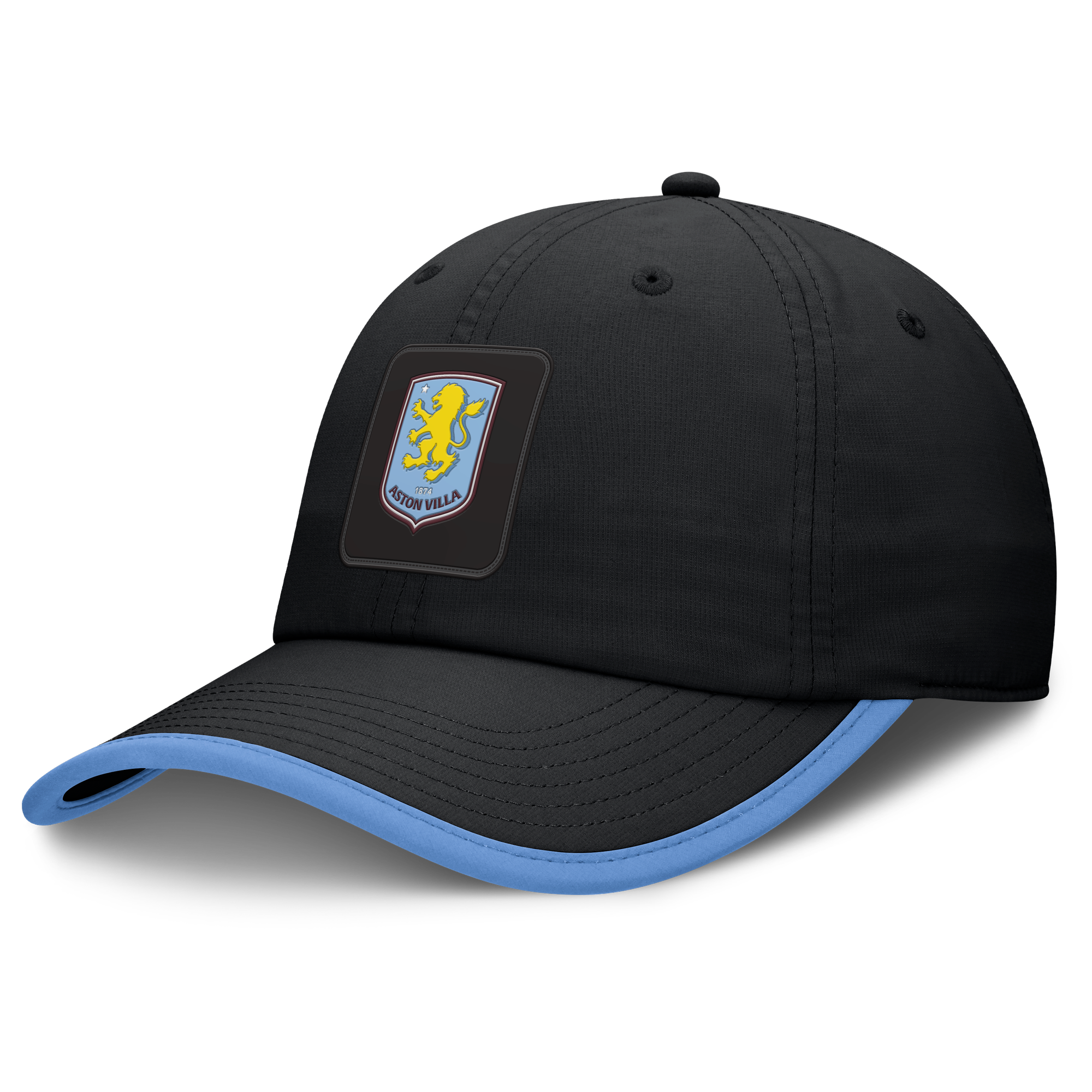 Casquette Aston Villa Pacer non structurée et ajustable - Noire - Homme