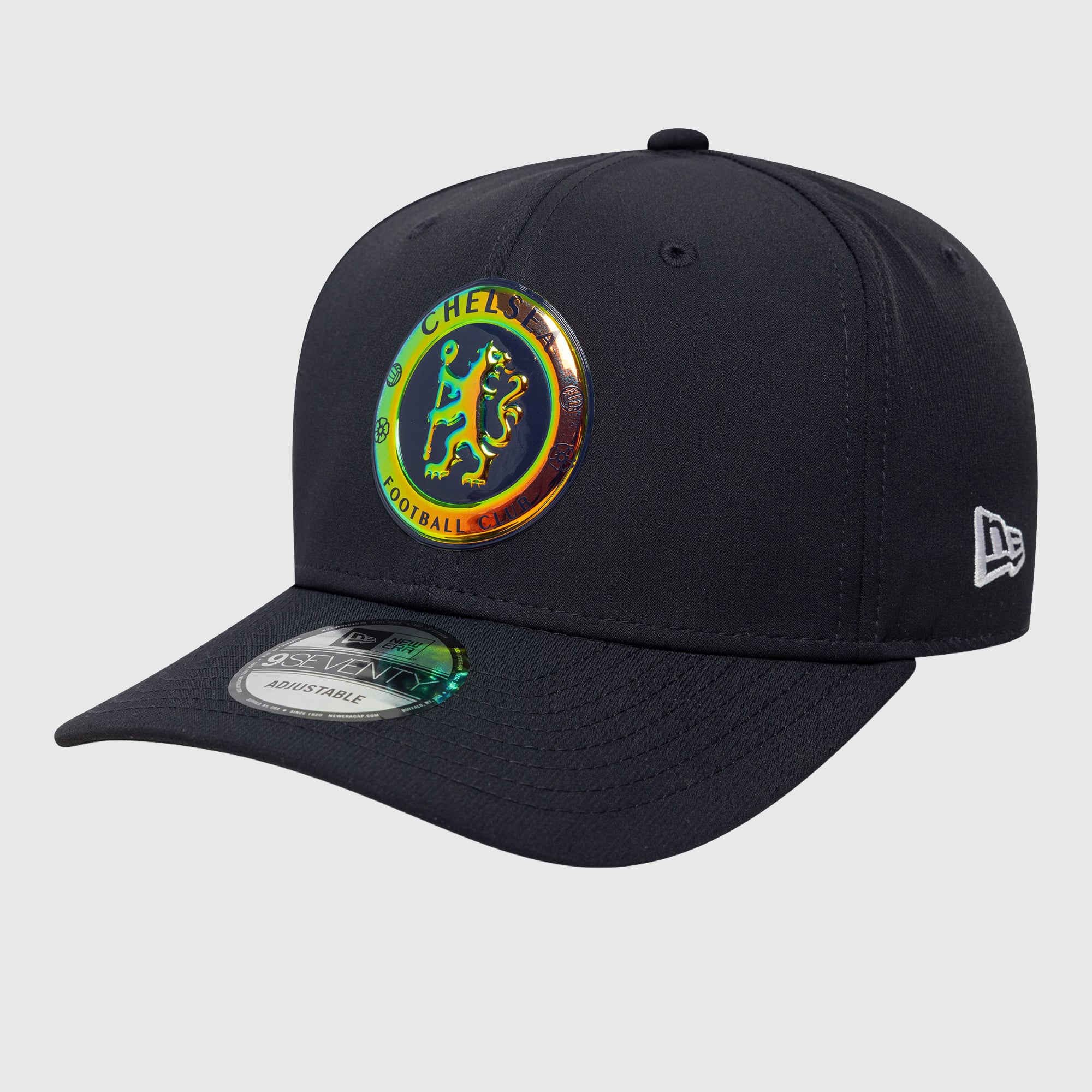 New Era Adult Chelsea FC Navy 9Seventy Adjustable Stretch-Snap Hat, Men's, Blue
