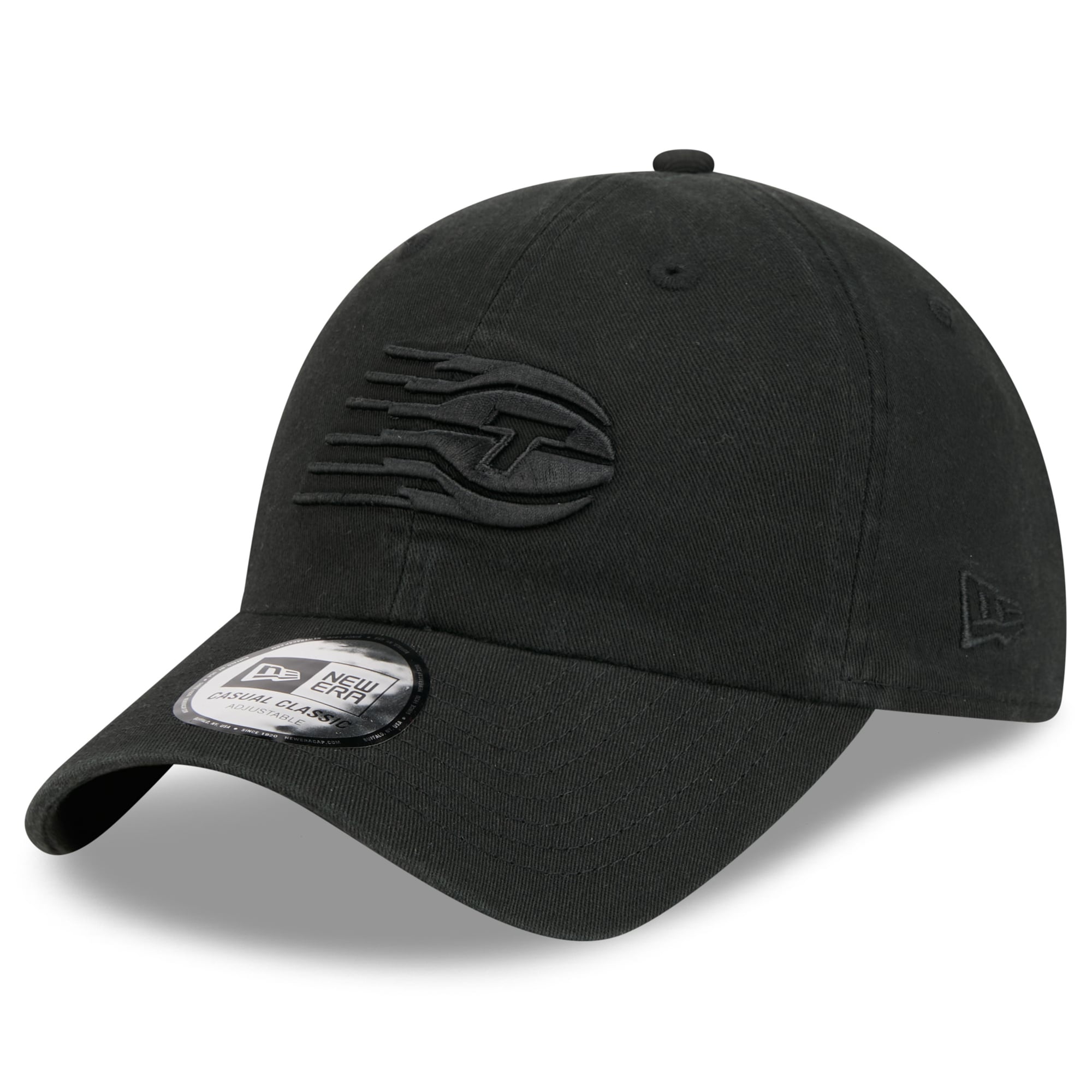 Women's New Era Black Toronto Tempo Primary Logo 9TWENTY Adjustable Hat