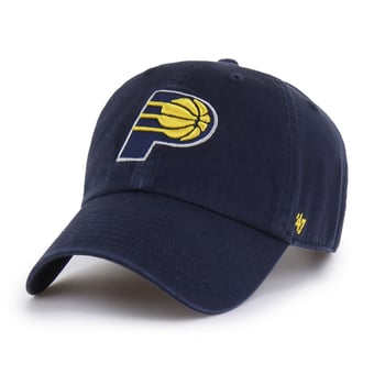 Men's '47  Navy Indiana Pacers Core Logo Clean Up Adjustable Hat