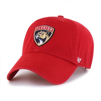 Men's '47 Florida Panthers Logo Clean Up Adjustable Hat
