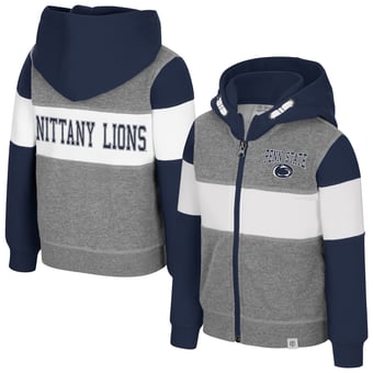 Toddler Colosseum  Heather Gray Penn State Nittany Lions Bert Full-Zip Hoodie