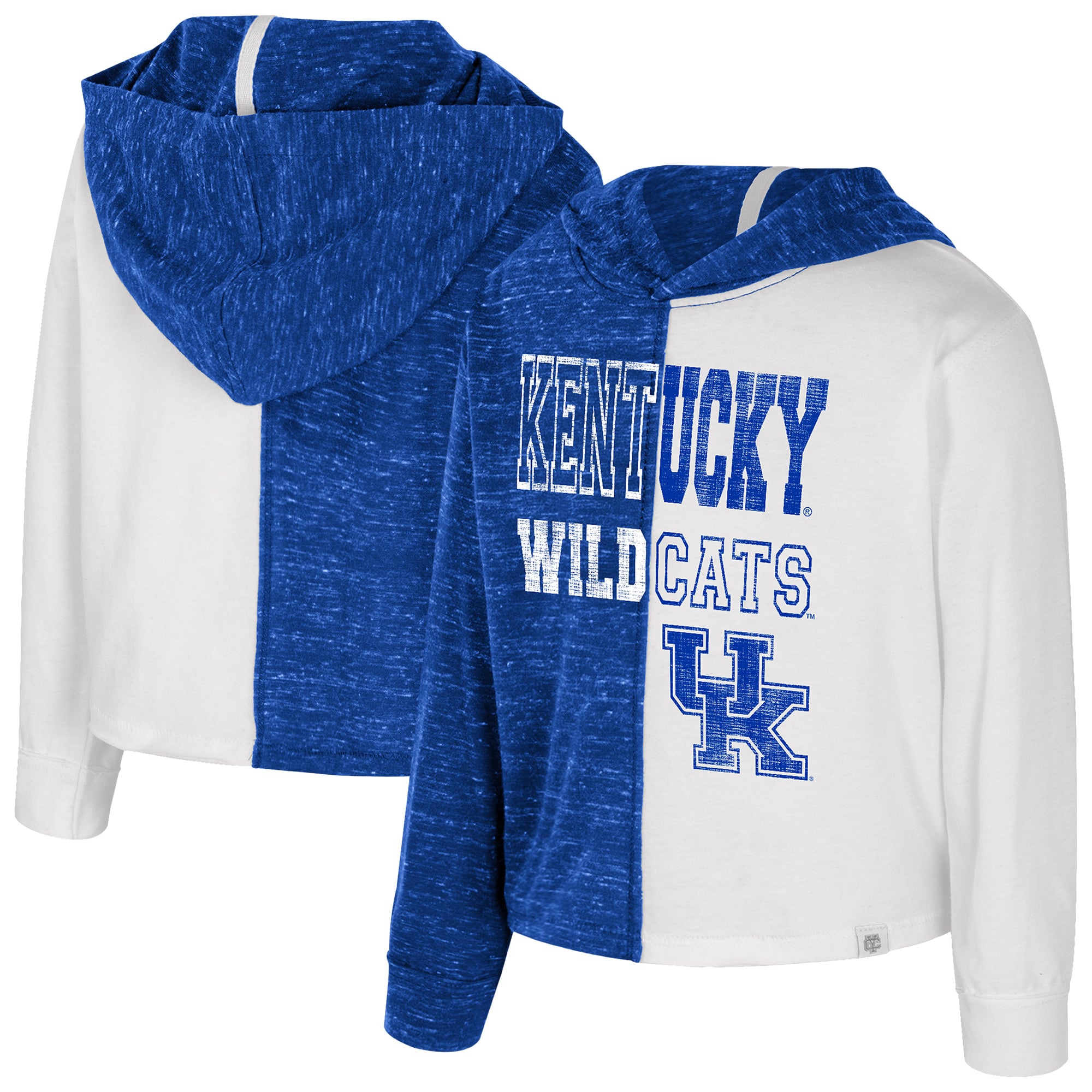 Toddler Colosseum Royal Kentucky Wildcats Gals Knit Hoodie