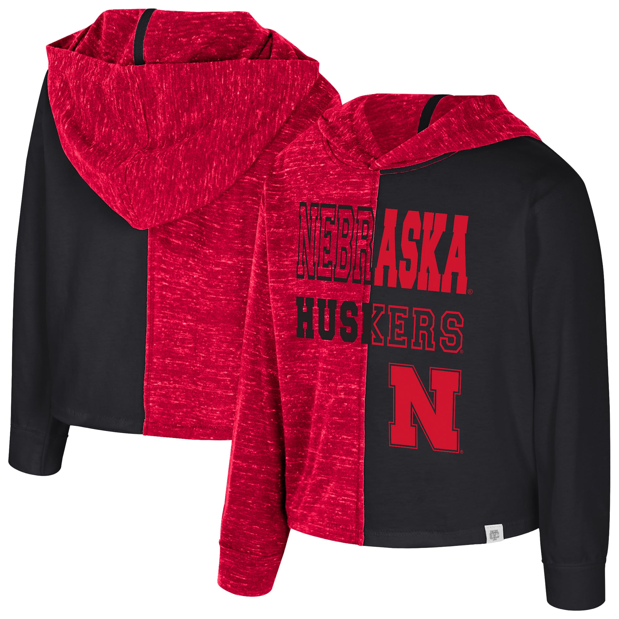 Toddler Colosseum  Red Nebraska Huskers Gals Knit Hoodie