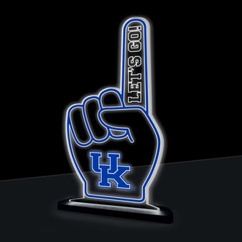 Kentucky Wildcats 10" LED Tabletop Foam Finger Desklite Sign