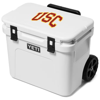 YETI USC Trojans Roadie 32 Wheeled Cooler