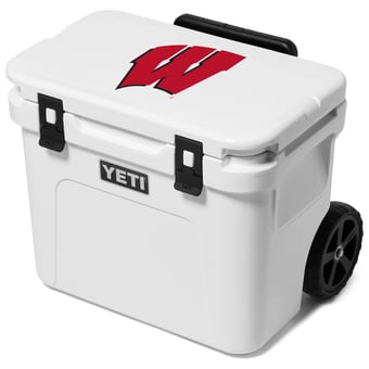 YETI Wisconsin Badgers Roadie 32 Wheeled Cooler
