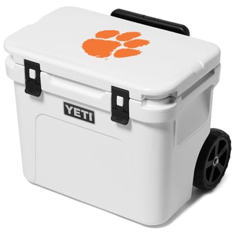 YETI Clemson Tigers Roadie 32 Wheeled Cooler
