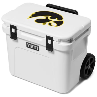 YETI Iowa Hawkeyes Roadie 32 Wheeled Cooler