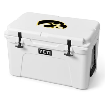 YETI Iowa Hawkeyes Tundra 45 Hard Cooler