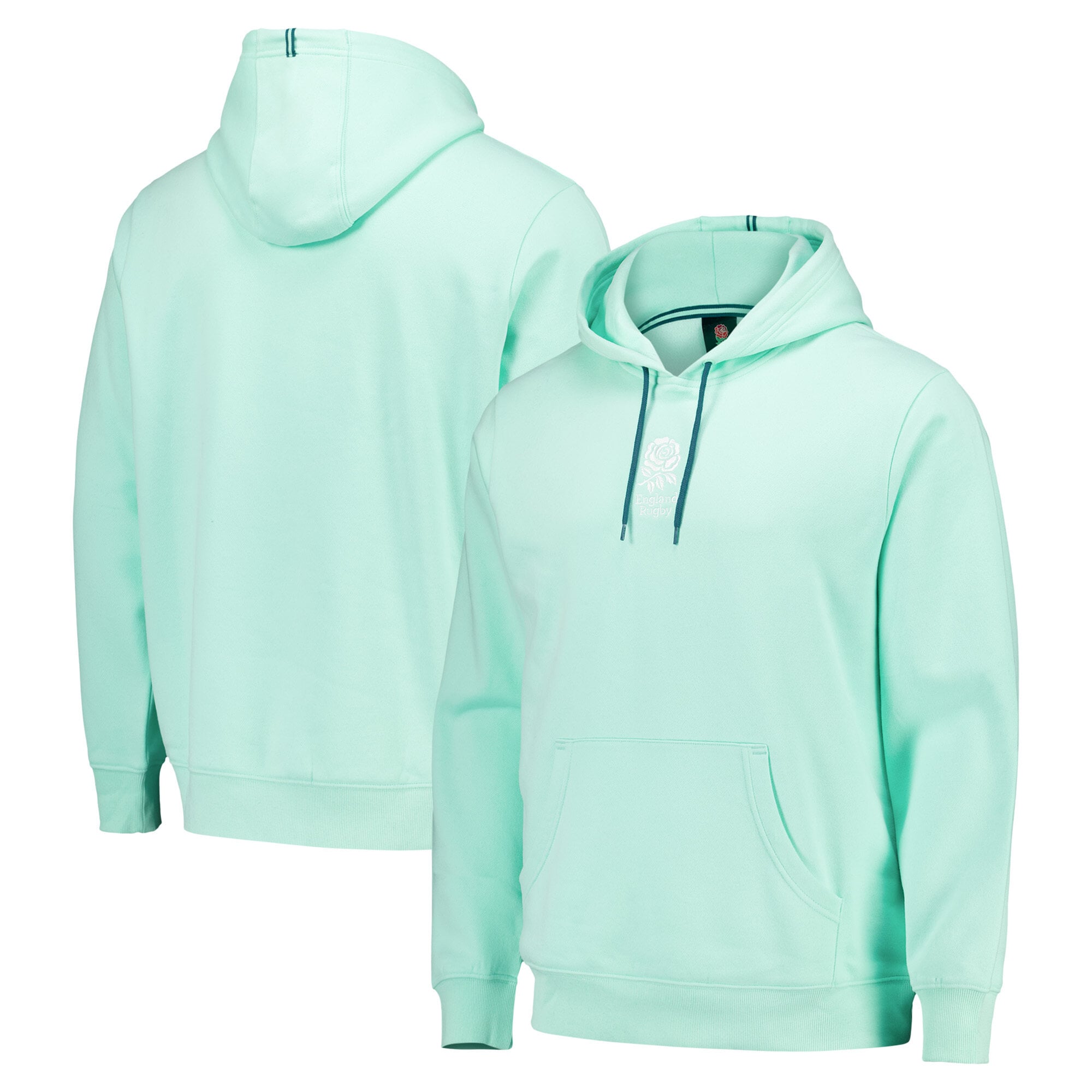 Felpa con cappuccio England Rugby Essentials - Menta