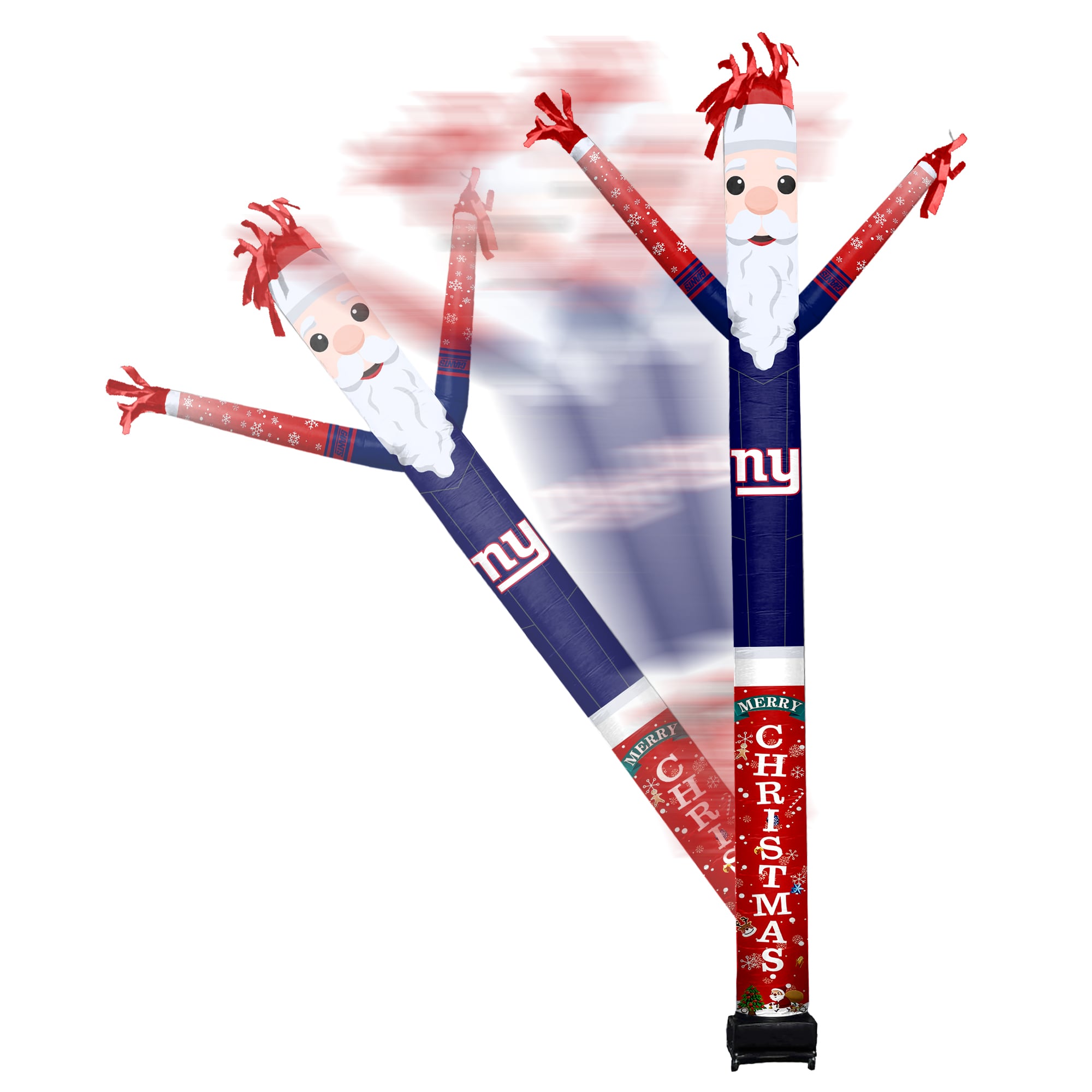 New York Giants Santa Claus Inflatable Crazy Sports Fan New York Giants Santa Claus Inflatable Crazy Sports Fan