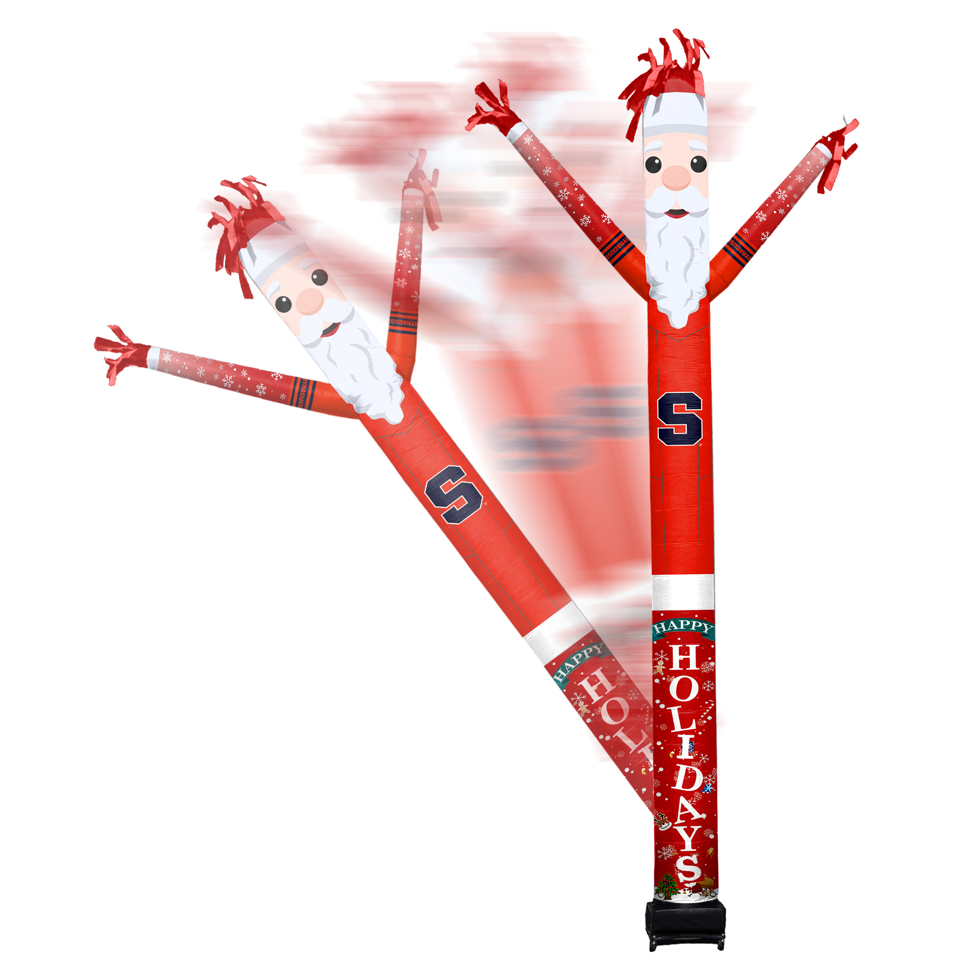 Syracuse Orange Santa Claus Inflatable Crazy Sports Fan
