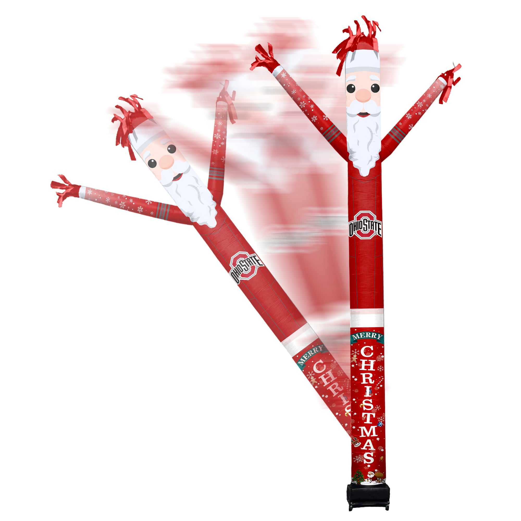 Ohio State Buckeyes Santa Claus Inflatable Crazy Sports Fan