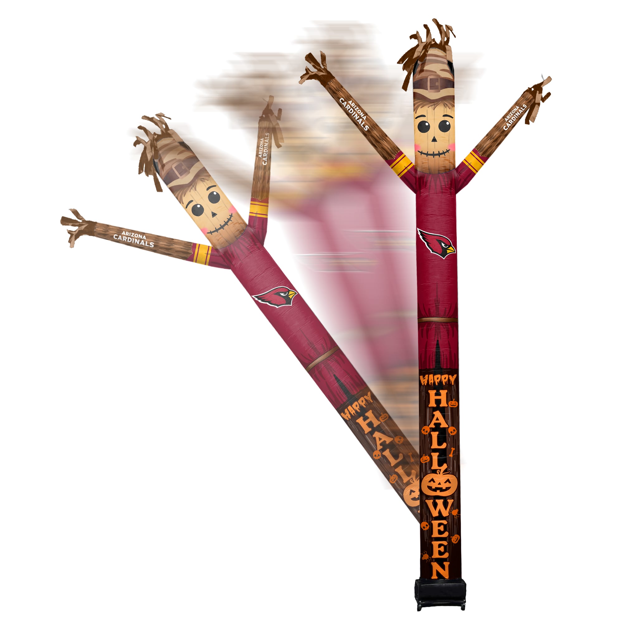 Arizona Cardinals Halloween Scarecrow Inflatable Crazy Sports Fan