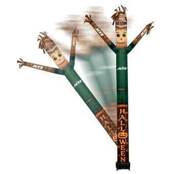 New York Jets Halloween Scarecrow Inflatable Crazy Sports Fan