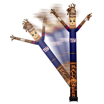New York Giants Halloween Scarecrow Inflatable Crazy Sports Fan