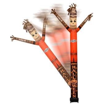 Oklahoma State Cowboys Halloween Scarecrow Inflatable Crazy Sports Fan