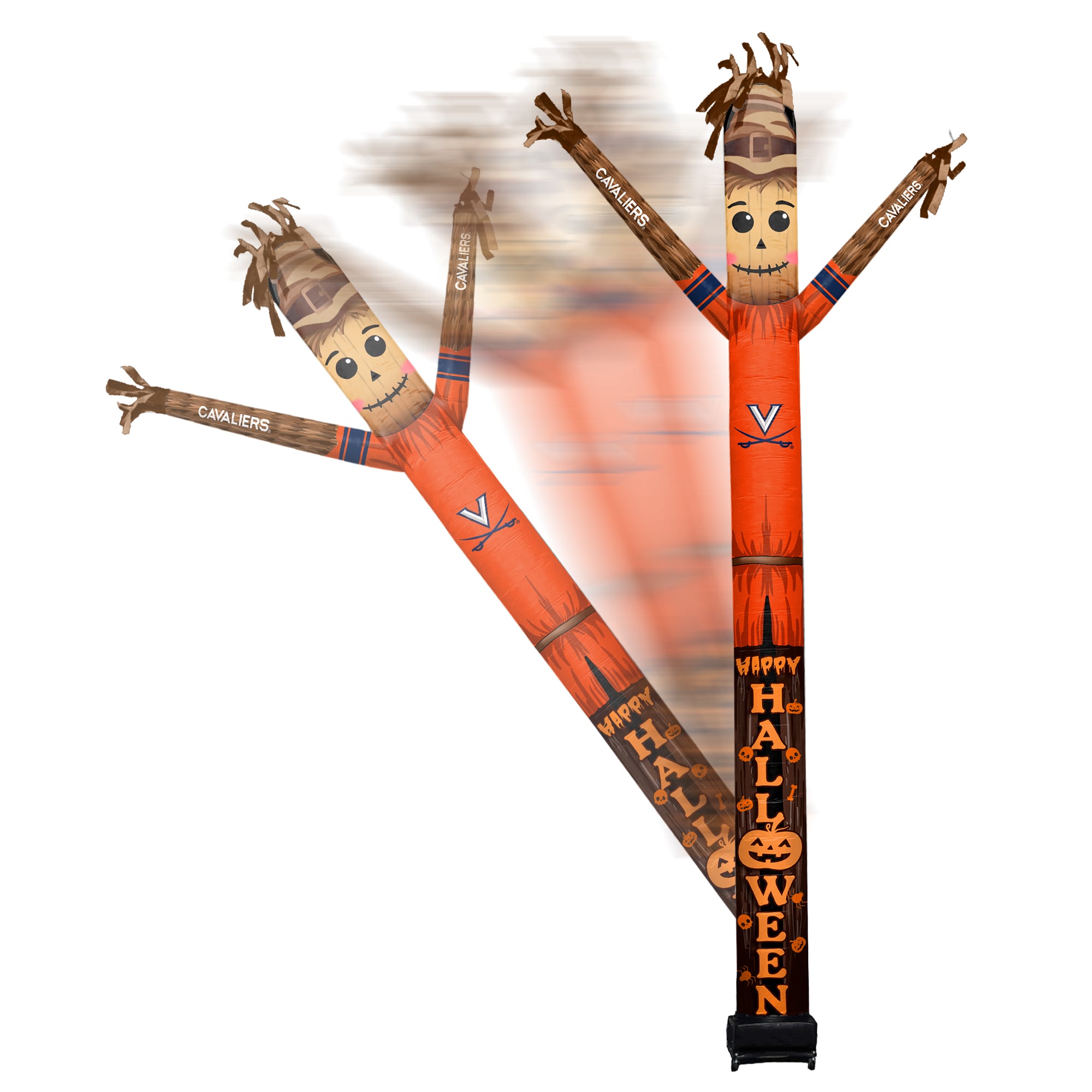 Virginia Cavaliers Halloween Scarecrow Inflatable Crazy Sports Fan