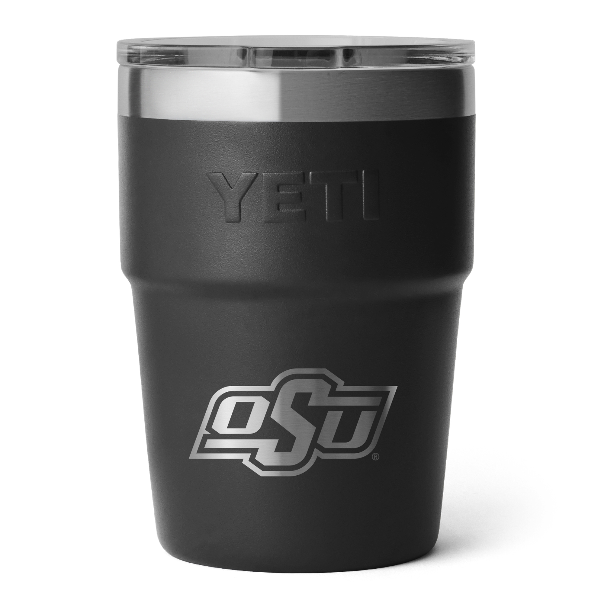 YETI Oklahoma State Cowboys 16oz. Rambler Stackable Cup with MagSlider Lid