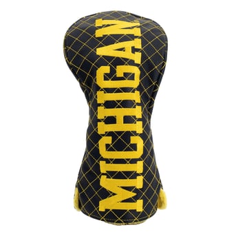 Michigan Wolverines Quilted Driver Headcover
