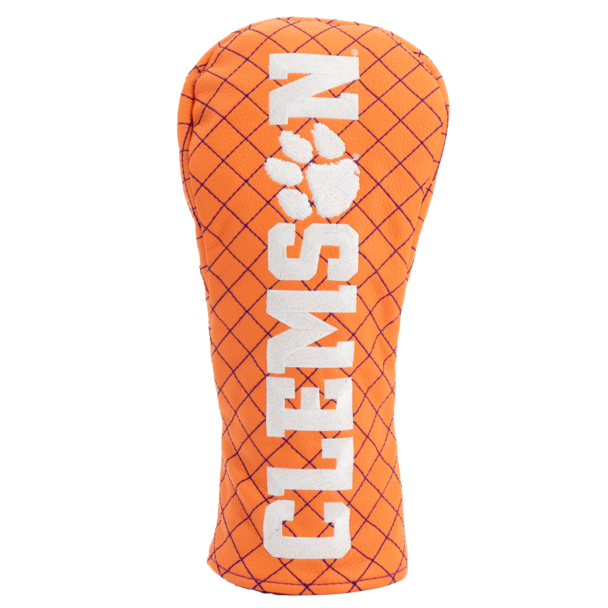 Clemson Tigers Quilted Fairway Headcover Clemson Tigers Quilted Fairway Headcover