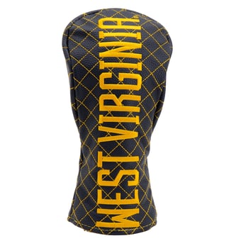West Virginia Mountaineers Quilted Fairway Headcover