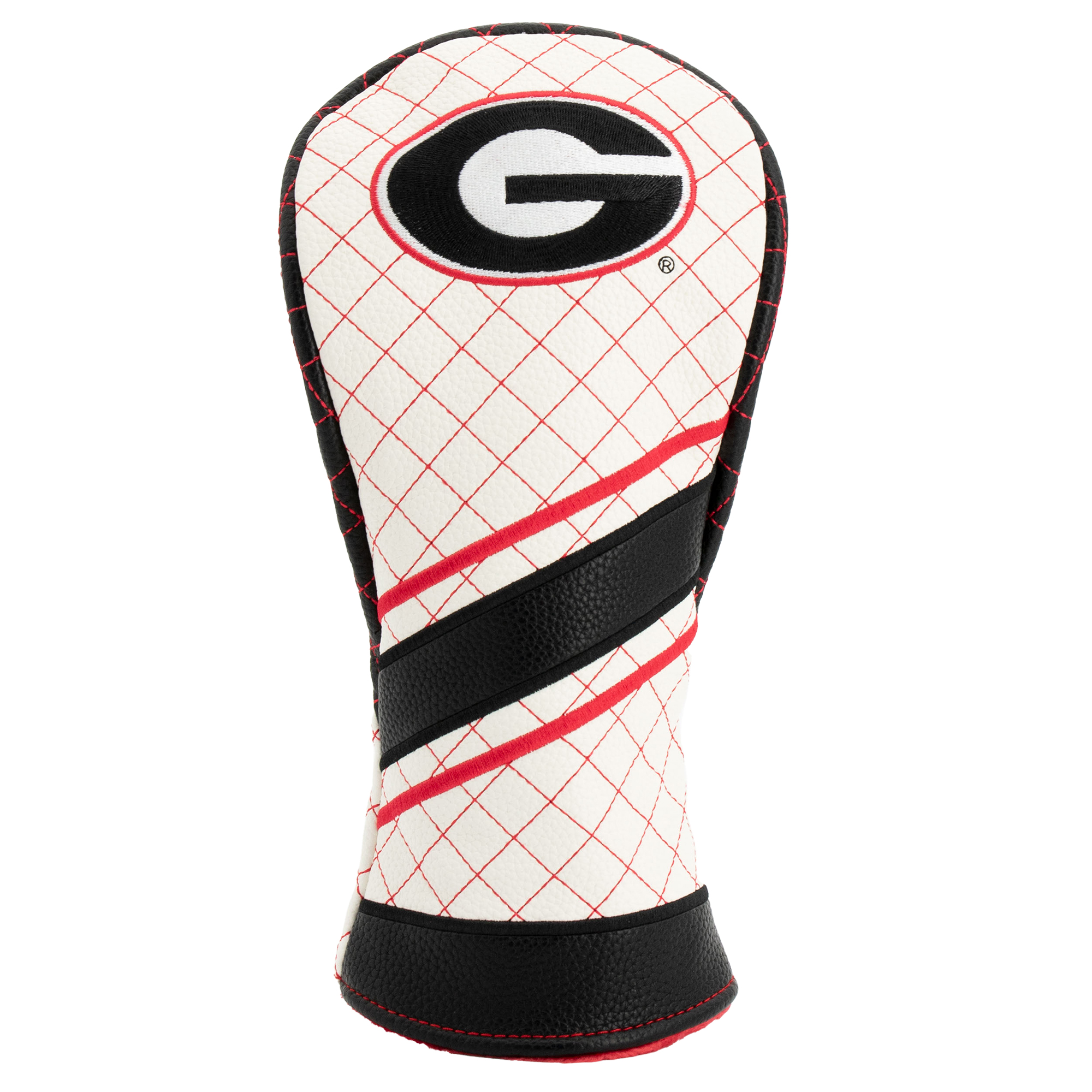 Georgia Bulldogs Striped Quilted Fairway Headcover