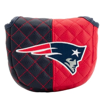 New England Patriots Quilted Mallet Putter Cover