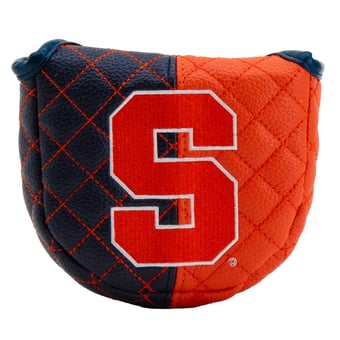 Syracuse Orange Quilted Mallet Putter Cover