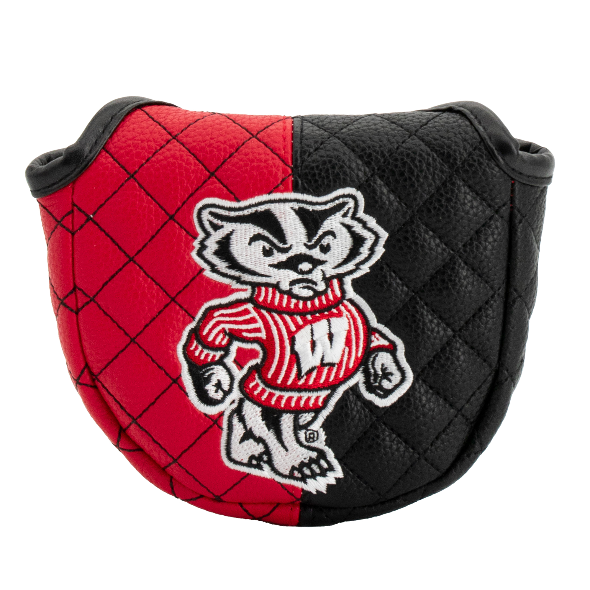 Wisconsin Badgers Quilted Mallet Putter Cover Wisconsin Badgers Quilted Mallet Putter Cover