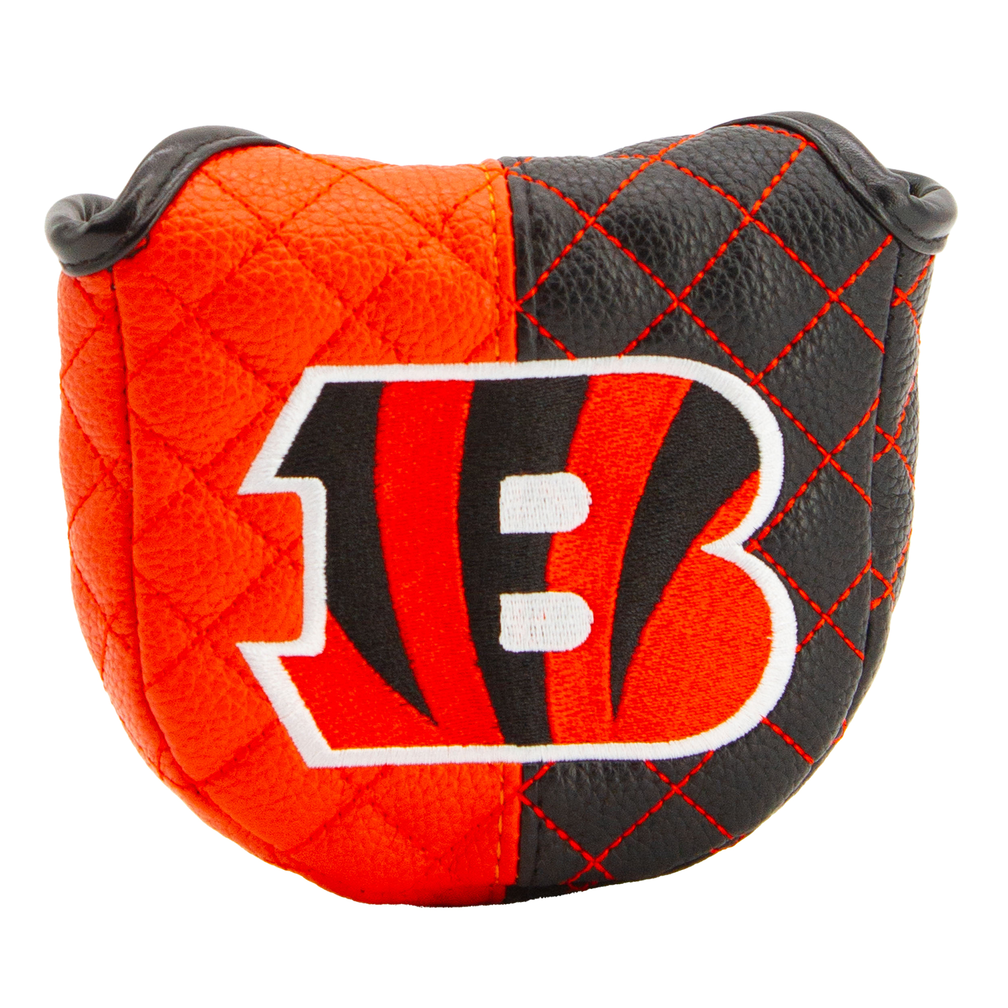 Cincinnati Bengals Quilted Mallet Putter Cover Cincinnati Bengals Quilted Mallet Putter Cover