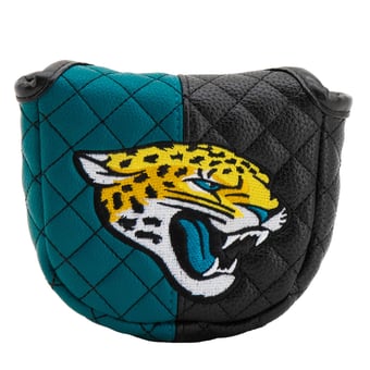Jacksonville Jaguars Quilted Mallet Putter Cover