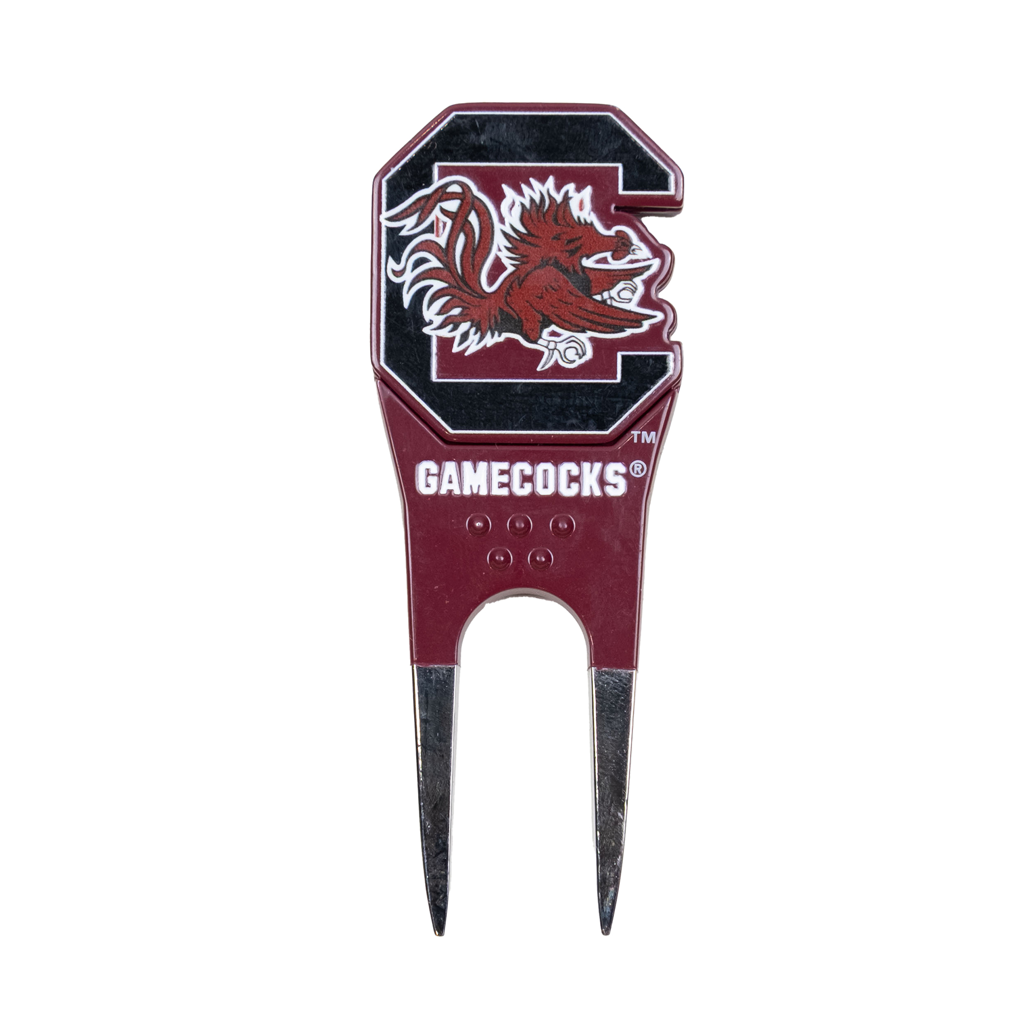 South Carolina Gamecocks Shaped Divot Tool