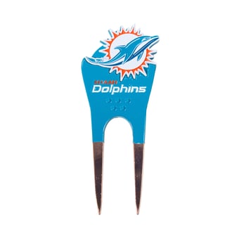 Miami Dolphins Shaped Divot Tool