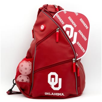 Oklahoma Sooners Embroidered Team Pickleball Backpack
