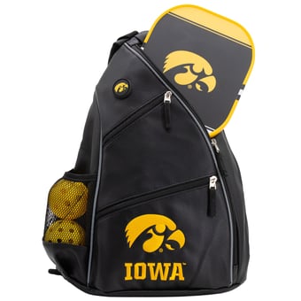 Iowa Hawkeyes Embroidered Team Pickleball Backpack