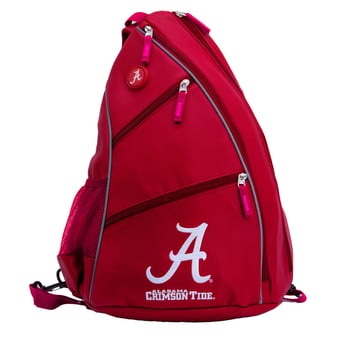Alabama Crimson Tide Embroidered Team Pickleball Backpack
