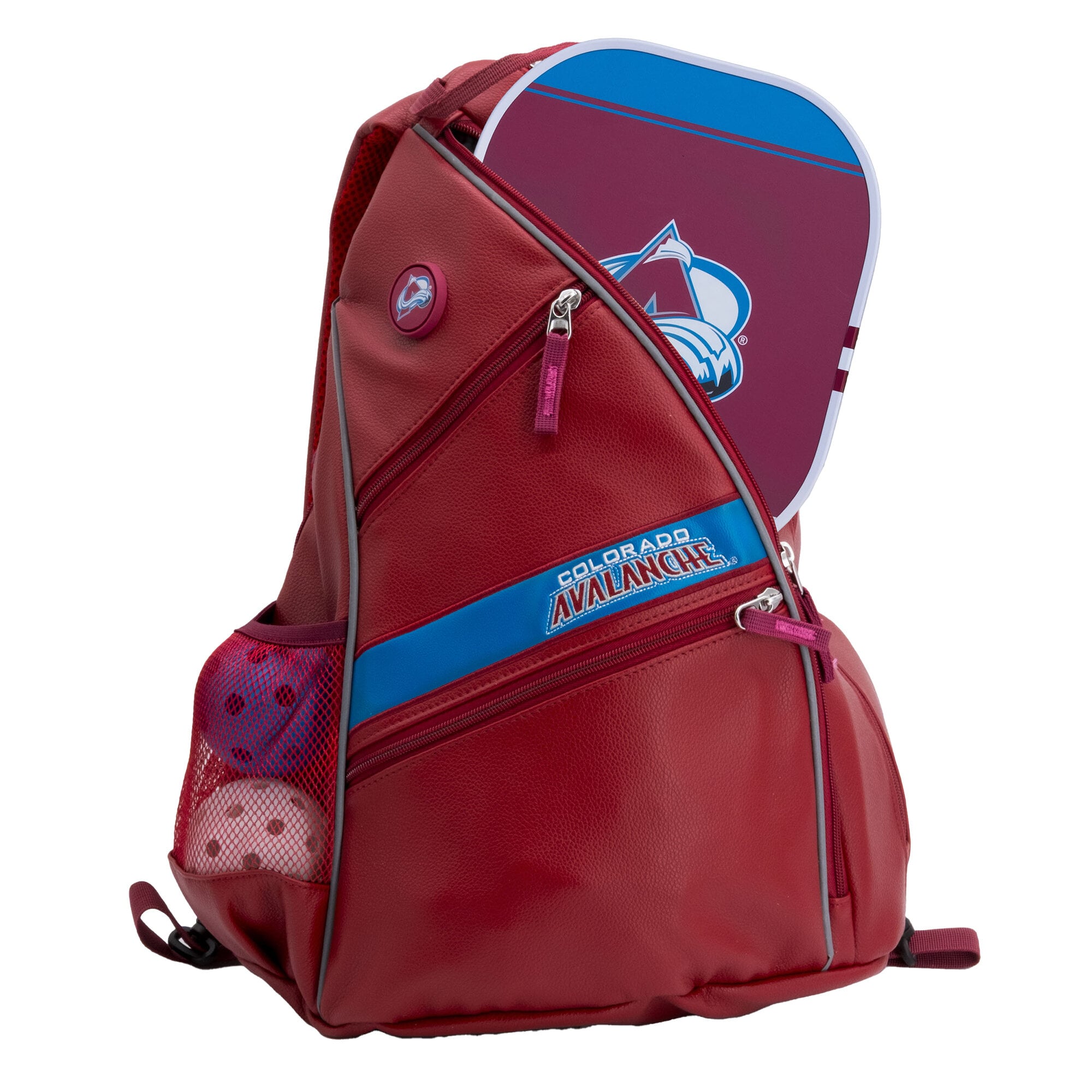 Colorado Avalanche Embroidered Team Pickleball Backpack