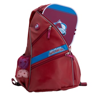 Colorado Avalanche Embroidered Team Pickleball Backpack
