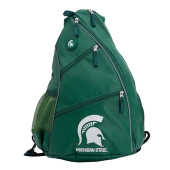 Michigan State Spartans Embroidered Team Pickleball Backpack